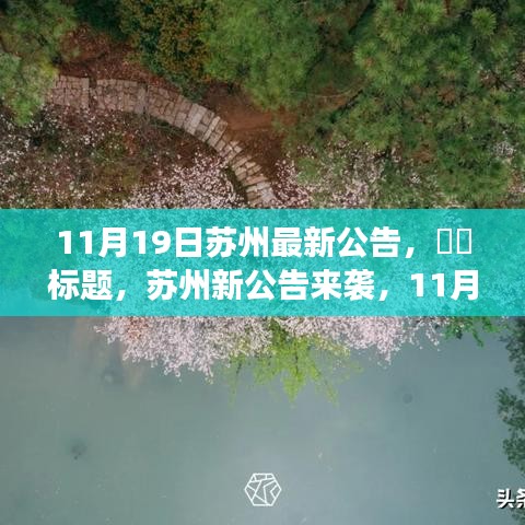 蘇州11月19日最新公告，自然秘境探索之旅，心靈寧靜之旅啟程