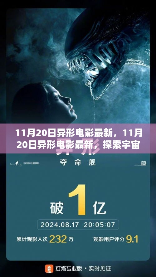 探索宇宙深處的未知生命，最新異形電影即將上映