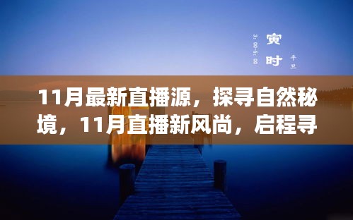 探尋自然秘境，11月直播新風尚，啟程內心平和之旅