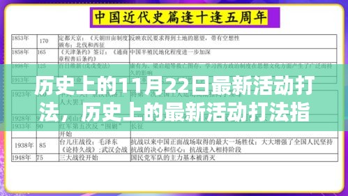 歷史上的最新活動打法解析，掌握技能，輕松應對11月22日挑戰(zhàn)！