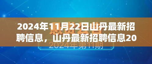 山丹最新招聘信息更新，優(yōu)質(zhì)崗位等你來挑戰(zhàn)（2024年11月22日）