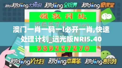 澳門(mén)一肖一碼一l必開(kāi)一肖,快速處理計(jì)劃_遠(yuǎn)光版NRI5.40