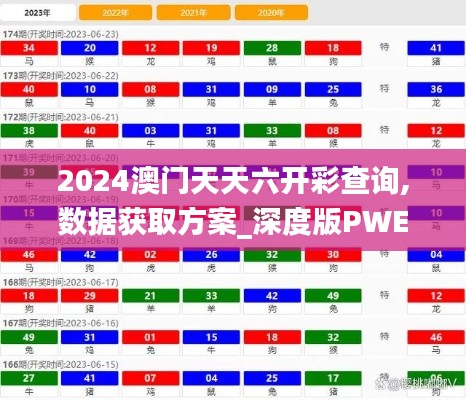 2024澳門天天六開彩查詢,數(shù)據(jù)獲取方案_深度版PWE5.98