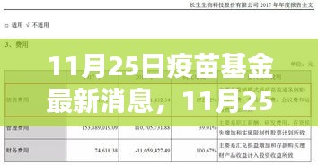 11月25日疫苗基金最新動(dòng)態(tài)，進(jìn)展、重點(diǎn)與未來(lái)展望