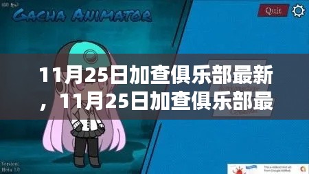 最新評測與介紹，11月25日加查俱樂部全面指南