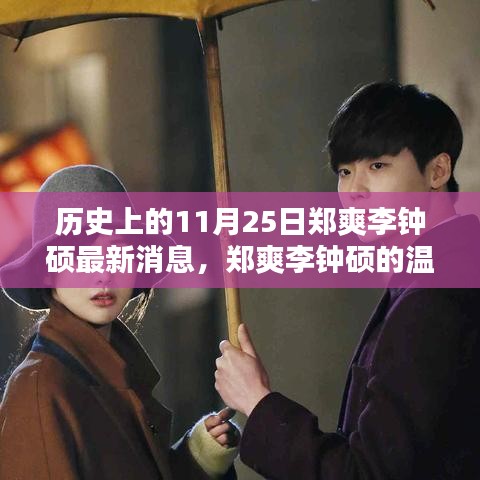 鄭爽李鐘碩11月25日最新動態(tài)，溫馨日常與特別記憶