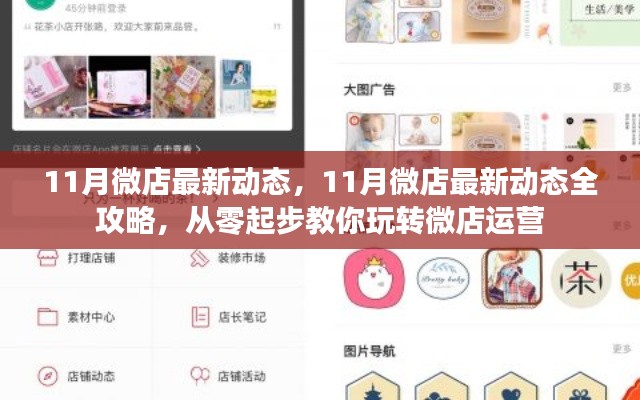 玩轉(zhuǎn)微店運(yùn)營，揭秘最新動(dòng)態(tài)與全攻略，十一月微店運(yùn)營從零起步教學(xué)