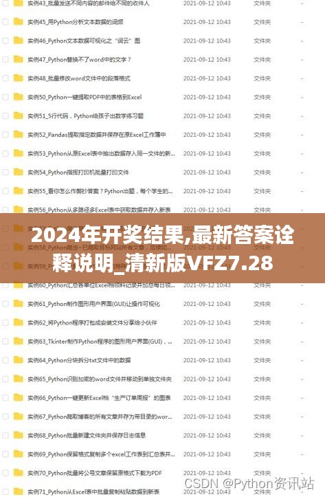 2024年開獎結(jié)果,最新答案詮釋說明_清新版VFZ7.28