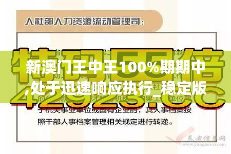 新澳門(mén)王中王100%期期中,處于迅速響應(yīng)執(zhí)行_穩(wěn)定版ILX7.60