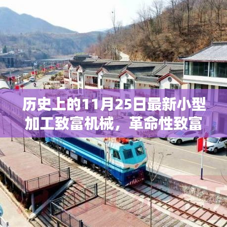 革命性小型加工致富機(jī)械亮相，科技重塑致富夢(mèng)想，11月25日引領(lǐng)品質(zhì)生活革新