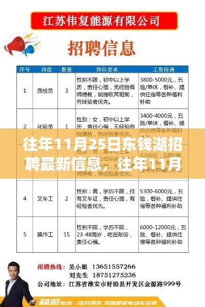 往年11月25日東錢湖招聘最新信息解析與趨勢聚焦，洞悉崗位動態(tài)，洞悉未來趨勢
