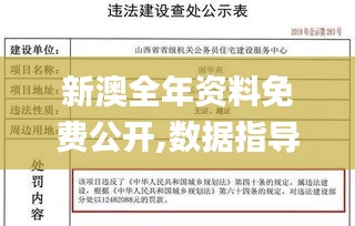 新澳全年資料免費公開,數(shù)據(jù)指導(dǎo)策略規(guī)劃_方案版BTY7.11