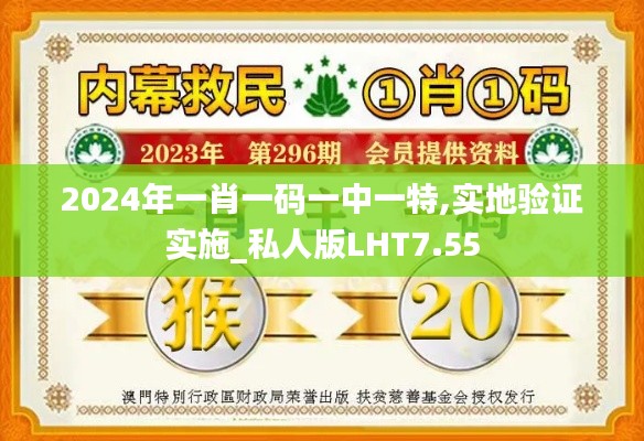 2024年一肖一碼一中一特,實地驗證實施_私人版LHT7.55