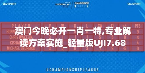 澳門今晚必開(kāi)一肖一特,專業(yè)解讀方案實(shí)施_輕量版UJI7.68
