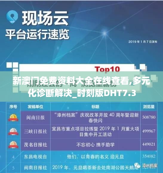 新澳門免費(fèi)資料大全在線查看,多元化診斷解決_時刻版DHT7.3