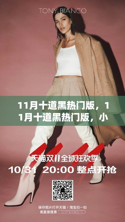 小紅書引領(lǐng)潮流風(fēng)暴，揭秘十一月十道黑熱門時尚版風(fēng)潮