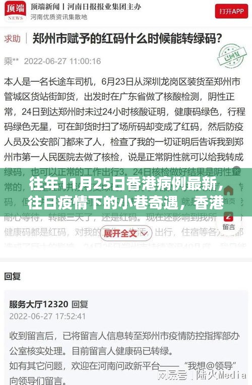 香港11月25日疫情觀察，小巷奇遇與特色小店的背后故事