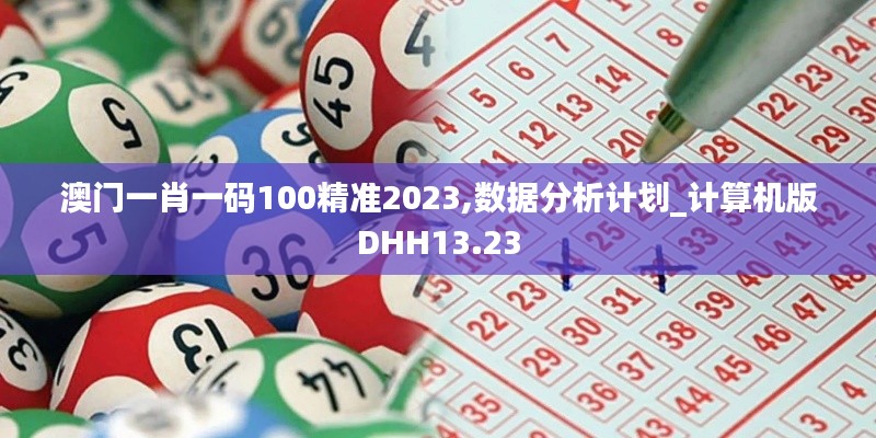 澳門一肖一碼100精準(zhǔn)2023,數(shù)據(jù)分析計(jì)劃_計(jì)算機(jī)版DHH13.23
