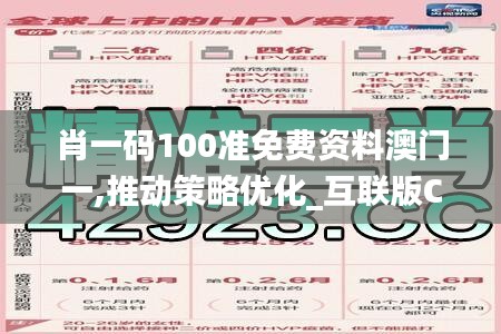 肖一碼100準免費資料澳門一,推動策略優(yōu)化_互聯(lián)版CEP13.39