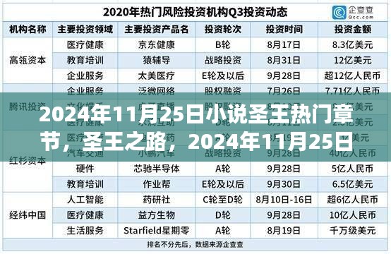 圣王之路，變化中的自我與智慧的綻放——2024年11月25日熱門(mén)章節(jié)預(yù)覽