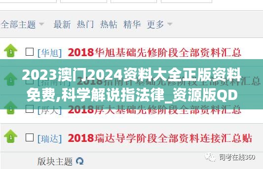 2023澳門2024資料大全正版資料免費,科學(xué)解說指法律_資源版QDU13.94