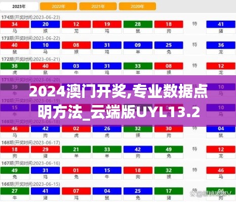 2024澳門開獎(jiǎng),專業(yè)數(shù)據(jù)點(diǎn)明方法_云端版UYL13.2