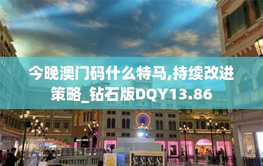 今晚澳門碼什么特馬,持續(xù)改進(jìn)策略_鉆石版DQY13.86