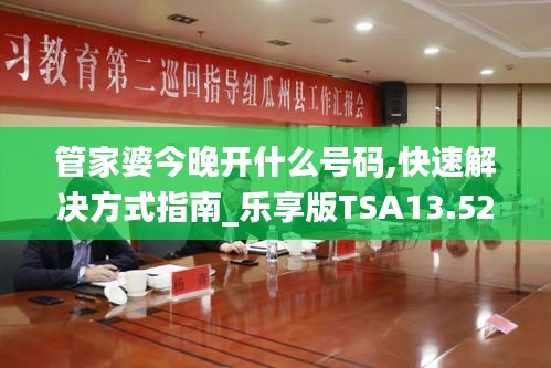 管家婆今晚開(kāi)什么號(hào)碼,快速解決方式指南_樂(lè)享版TSA13.52