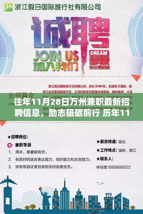 歷年11月28日萬州兼職招聘信息匯總，勵志前行，學(xué)習(xí)成就夢想之路