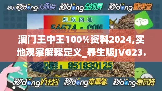 澳門王中王100%資料2024,實地觀察解釋定義_養(yǎng)生版JVG23.246