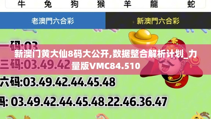 新澳門(mén)黃大仙8碼大公開(kāi),數(shù)據(jù)整合解析計(jì)劃_力量版VMC84.510