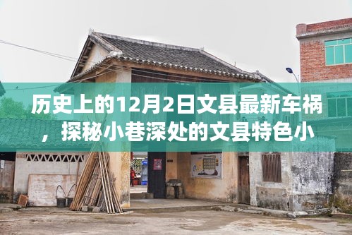 文縣車禍背后的奇妙旅程，探尋小巷深處的特色小店