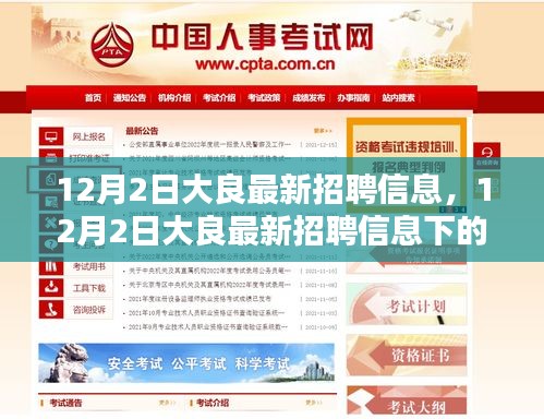 12月2日大良最新招聘信息，就業(yè)選擇的機遇與挑戰(zhàn)