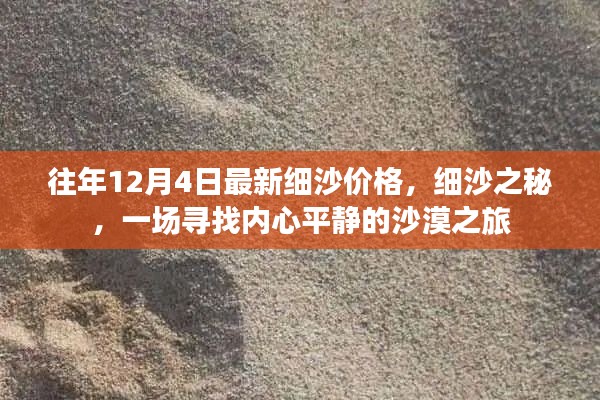 往年細沙最新價格揭秘，沙漠之旅探尋內(nèi)心平靜之旅