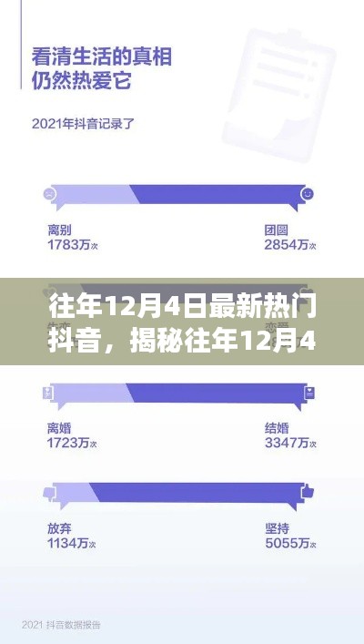 揭秘往年12月4日抖音熱門趨勢，三大要點深度解析，熱門抖音盤點！