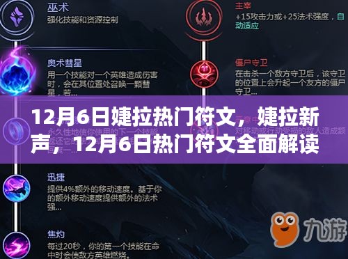 揭秘婕拉新聲與熱門符文，深度解讀與體驗(yàn)