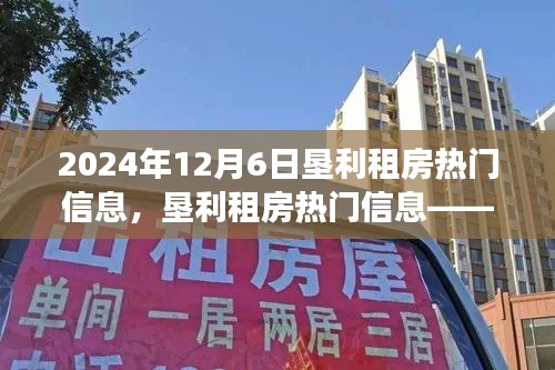 墾利租房市場揭秘，2024年12月6日租賃市場新動態(tài)熱門信息匯總