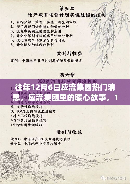 應(yīng)流集團(tuán)暖心故事回顧，歷年十二月六日的重要時(shí)刻與集團(tuán)記憶