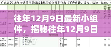 揭秘往年12月9日最新小組件，技術革新與智能生活的完美融合