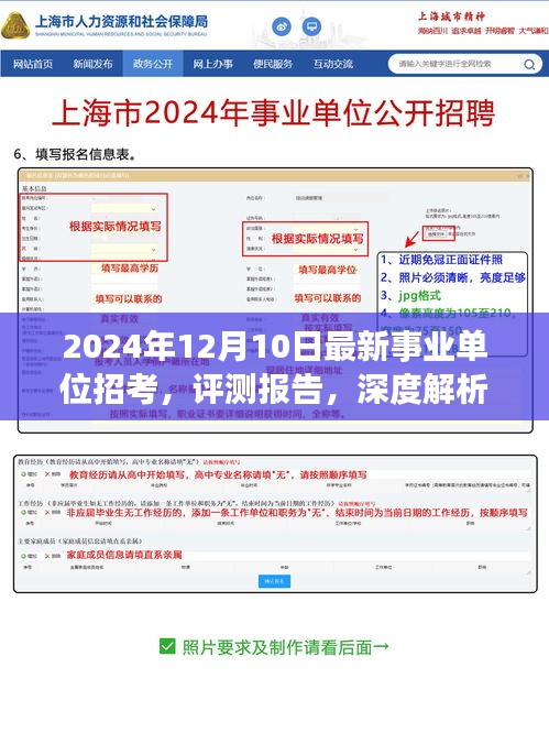 深度解析，最新事業(yè)單位招考測評(píng)報(bào)告（2024年12月版）