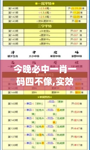 今晚必中一肖一碼四不像,實(shí)效性解析解讀_創(chuàng)新版9.831