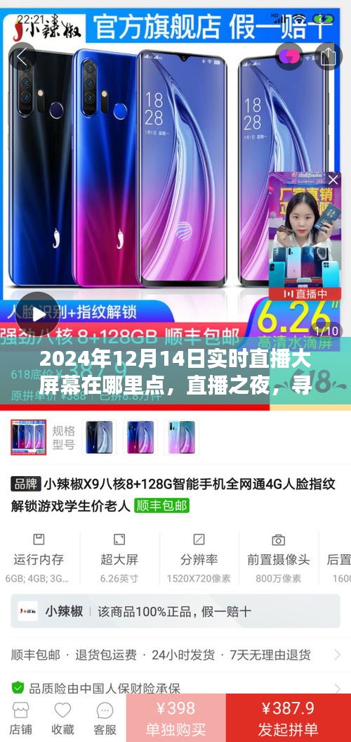 直播之夜，尋找特別的實(shí)時(shí)陪伴，2024年12月14日直播大屏幕地點(diǎn)揭曉
