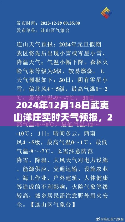 2024年12月18日武夷山洋莊實(shí)時(shí)天氣預(yù)報(bào)，氣候詳解與旅行建議