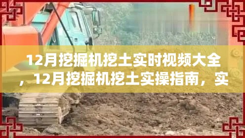 實(shí)時(shí)挖掘?qū)嵅僦改?，挖掘機(jī)挖土技能速成與教程視頻合集