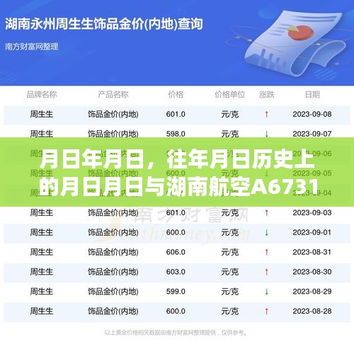 湖南航空A67316實(shí)時(shí)動態(tài)與歷史上的重要時(shí)刻回顧