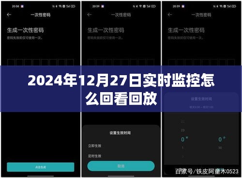 2024年12月27日實時監(jiān)控回放查看指南