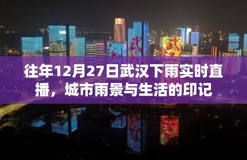 武漢雨景直播，城市雨天的生活印記