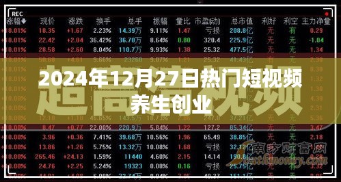 養(yǎng)生創(chuàng)業(yè)短視頻趨勢(shì)展望，2024年熱門(mén)短視頻養(yǎng)生創(chuàng)業(yè)指南