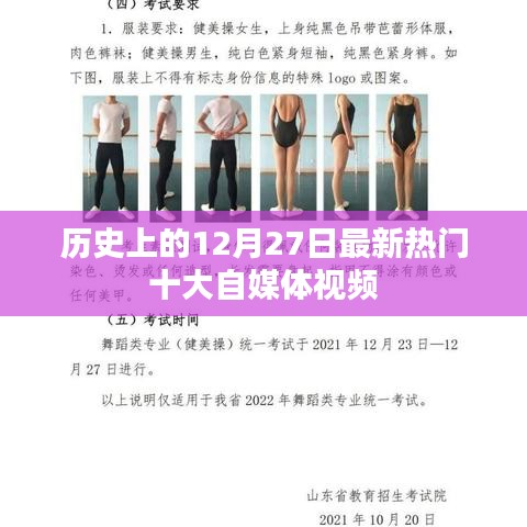 最新熱門自媒體視頻榜單，歷史上的十二月二十七日回顧
