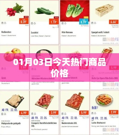 今日熱門商品最新價(jià)格匯總